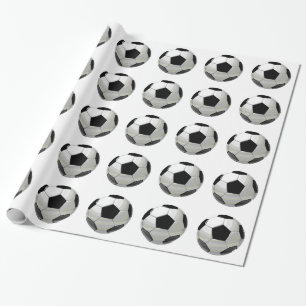 Papel De Regalo Arte pop de la pelota de fútbol