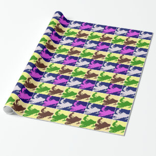 Papel De Regalo Arte pop de Snowmobiler