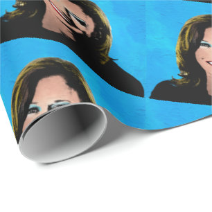 Papel De Regalo Arte pop Kamala Harris