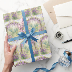 Papel De Regalo Arteria histeria en un jardín de verano