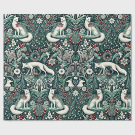 Papel De Regalo Artico Fox I Holiday Gift Wrap