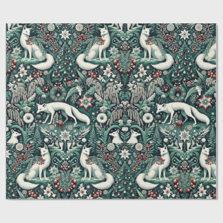 Papel De Regalo Artico Fox I Holiday Gift Wrap
