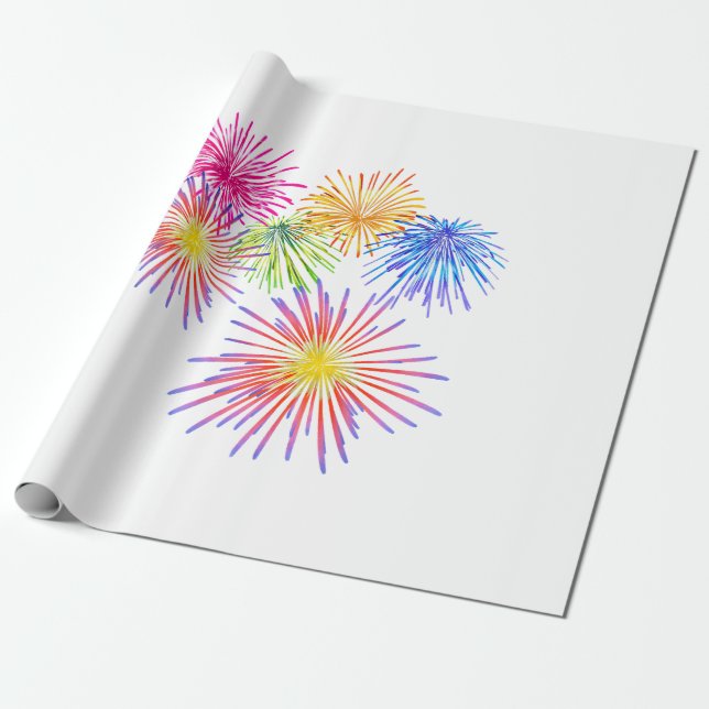 Papel De Regalo Artilleros de celebración de grandes Fiestas (Desenrollado)