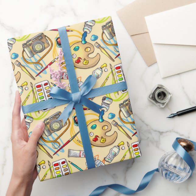 Papel De Regalo Artista (Regalar)