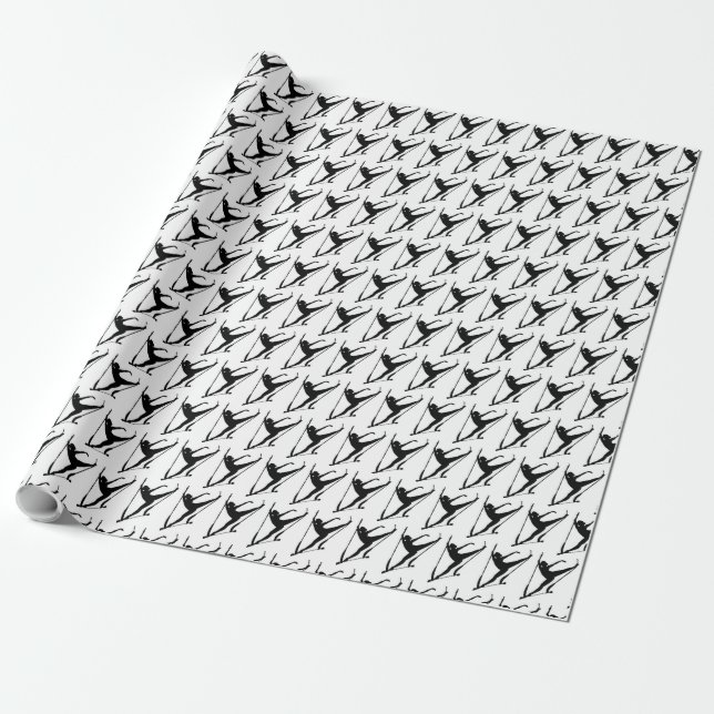 Papel De Regalo Artista del trapecio (Desenrollado)