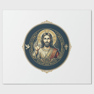 Papel De Regalo Artista Digital Jesús Camiseta Arte iPad Inspirado