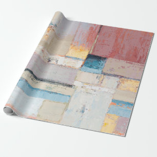 Papel De Regalo Artistas pinturas de aceite colorido colorido abst