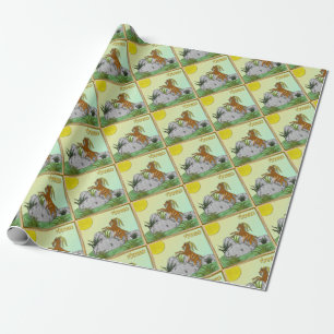 Papel de regalo artístico de las 12 Tribus de Isra