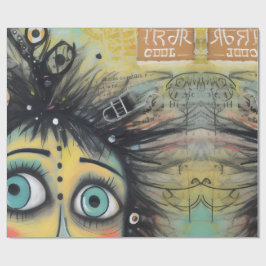 Papel De Regalo ArtLady 12 Encantadora y angustiada