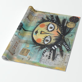 Papel De Regalo ArtLady 14 Encantadora y angustiada