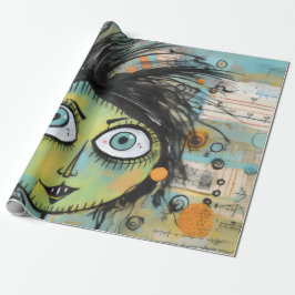 Papel De Regalo ArtLady 15 Encantadora y angustiada