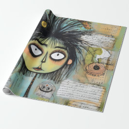 Papel De Regalo ArtLady 18 Encantadora y angustiada