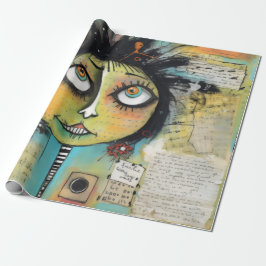 Papel De Regalo ArtLady 19 Encantadora y angustiada