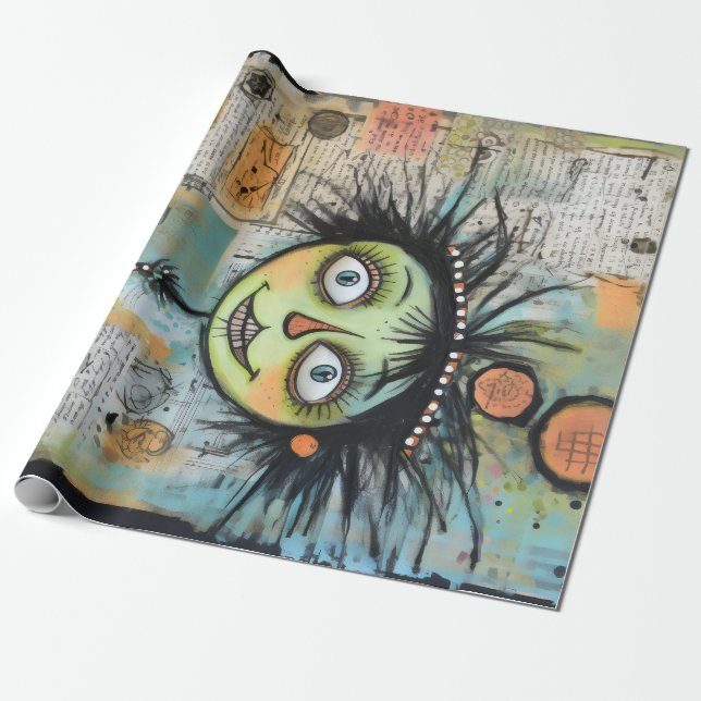 Papel De Regalo ArtLady 23 Encantador y afligido (Desenrollado)