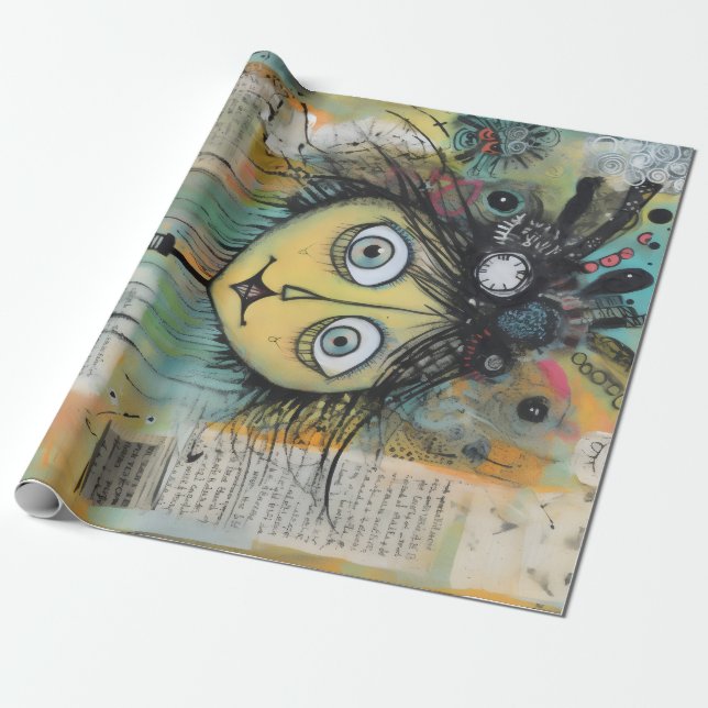 Papel De Regalo ArtLady 24 Encantador y afligido (Desenrollado)