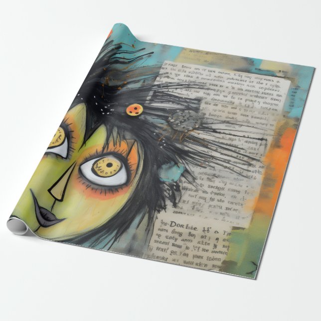 Papel De Regalo ArtLady 3 Encantador y afligido (Desenrollado)