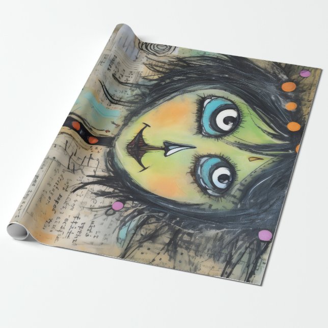 Papel De Regalo ArtLady 5 Encantador y afligido (Desenrollado)