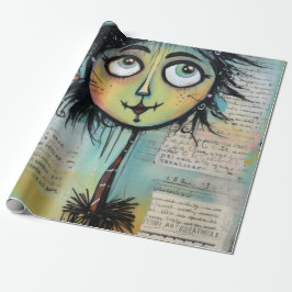 Papel De Regalo ArtLady 9 Encantadora y angustiada