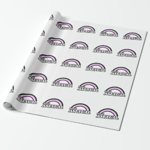 Papel De Regalo Asexual y Orgulloso