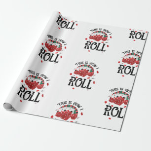 Papel De Regalo Así es como rollo la camiseta negra