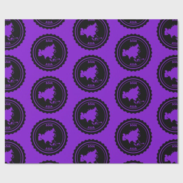 Papel De Regalo Asia (Superficie plana)