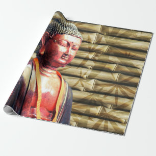 Papel De Regalo Asia Buda