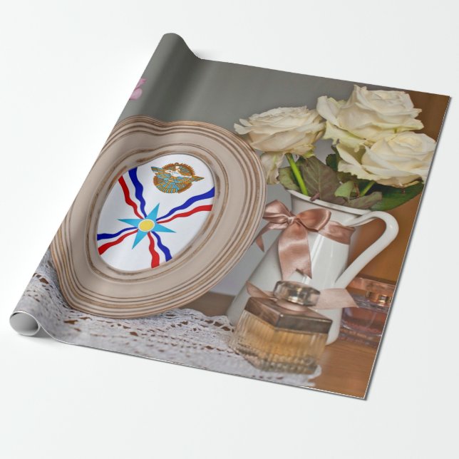 Papel De Regalo Asiria (Desenrollado)