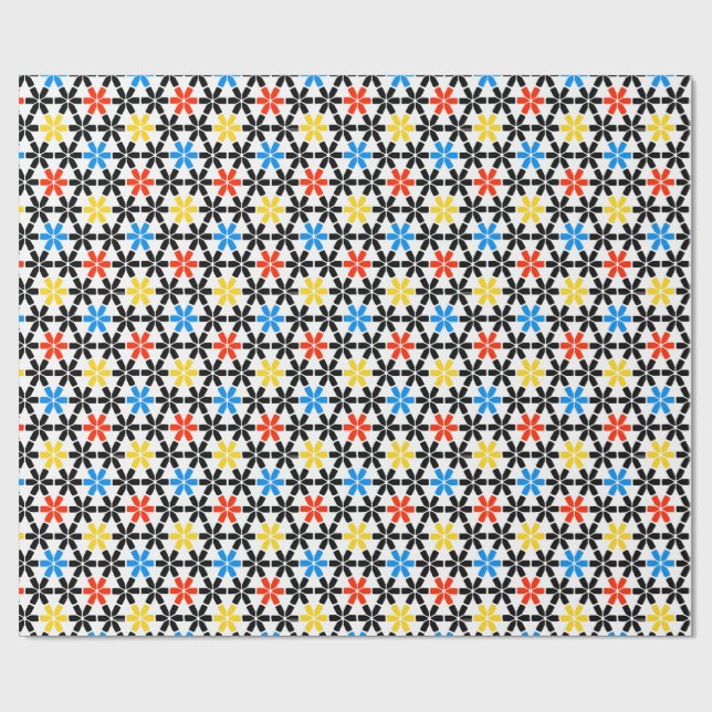 Papel De Regalo Asterisky - Cortina de ducha (Superficie plana)