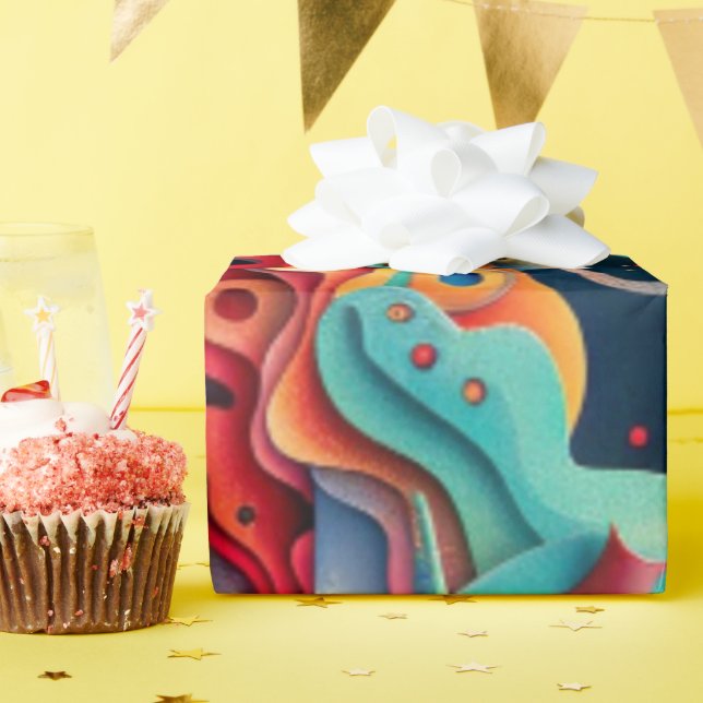 Papel De Regalo Astronauta (Fiesta de cumpleaños )