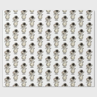 Papel De Regalo Astronauta