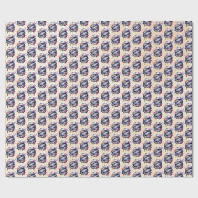 Papel De Regalo Astronauta (Superficie plana)