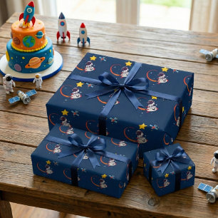 Papel De Regalo Astronauta astronauta del espacio ultraterrestre a