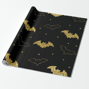 Papel De Regalo Asustado Regalo de Halloween Celestial de Black Ba