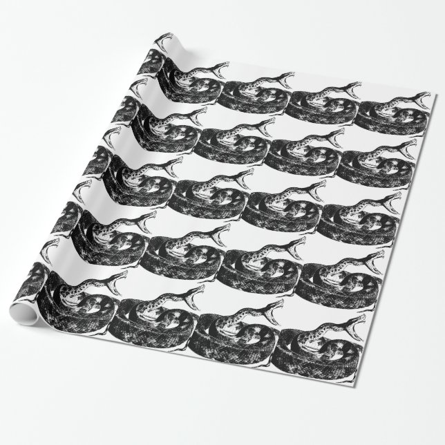 Papel De Regalo Ataque de la serpiente (Desenrollado)