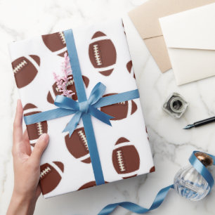 Papel De Regalo Atasco de fiesta de patrón deportivo de Fun Footb