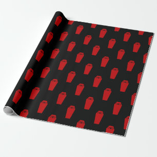 Papel De Regalo Ataúd del palo