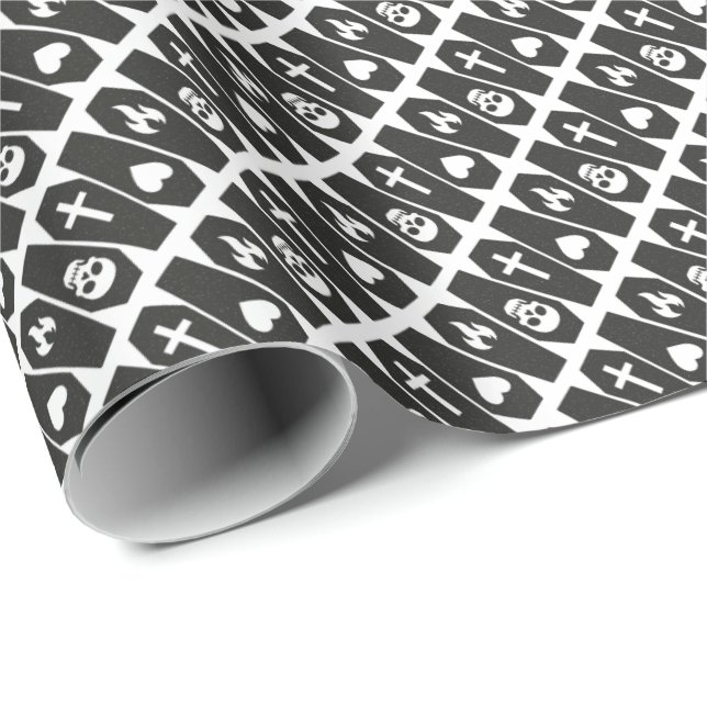 Papel De Regalo Ataúdes (Esquina del rollo)