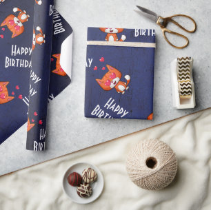 Papel De Regalo Atrapado de gato