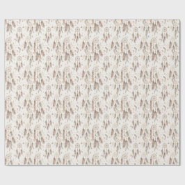 Papel de regalo atrapasueños boho Pluma etérea