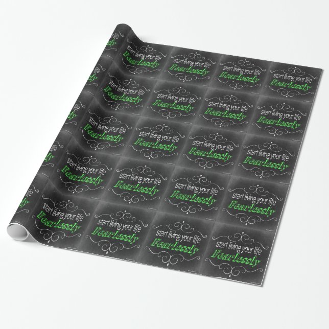 Papel De Regalo Audaz (Desenrollado)