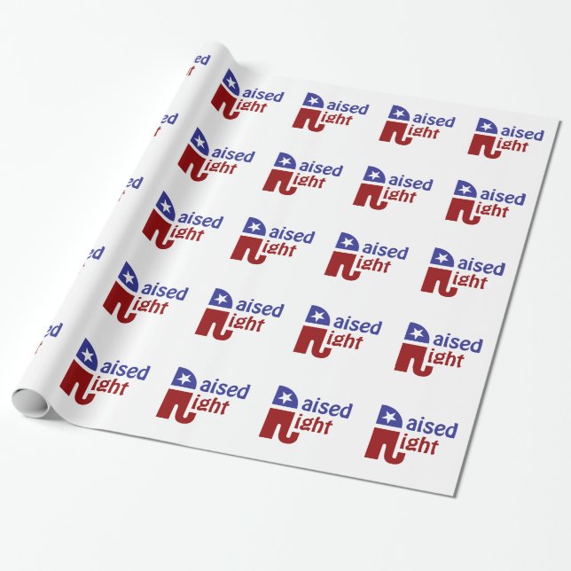 Papel De Regalo Aumentado a la derecha (Desenrollado)