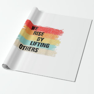 Papel De Regalo Aumentamos Levantando Otras Citas Motivacionales