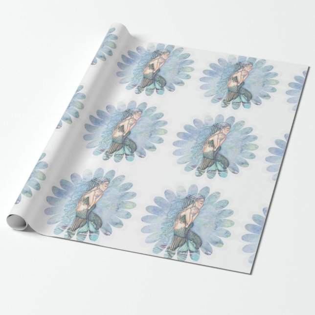 Papel De Regalo Aún se ven aguas de madres sirvientas y Baby Showe (Desenrollado)