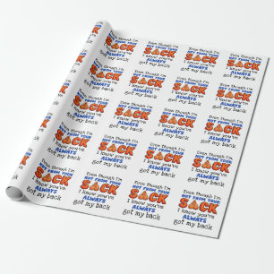Papel De Regalo Aunque no soy de tu saco, sé que lo has hecho