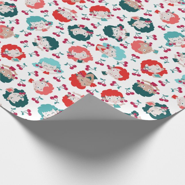 Papel De Regalo Auriculares de Princesa (Esquina)
