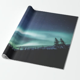Papel De Regalo Aurora Borealis Noruega