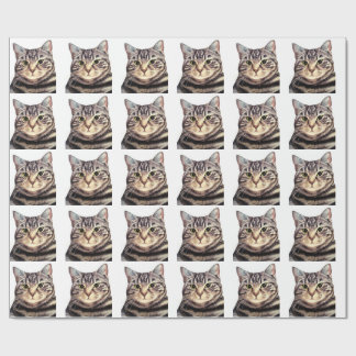 Papel De Regalo Austin el gato de Bengala