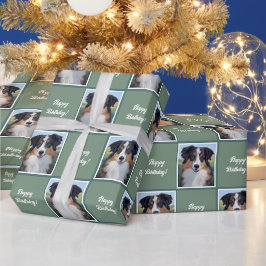 Papel De Regalo Australian Shepherd Portrait  - 