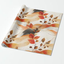 Autumance Elegance Seamless Pattern
