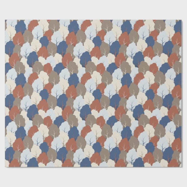 Papel De Regalo Autumn Poplar Medley (Superficie plana)
